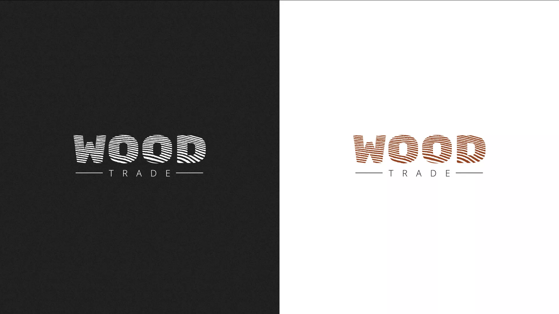 Разработка логотипа для компании «Wood Trade» в Балашове