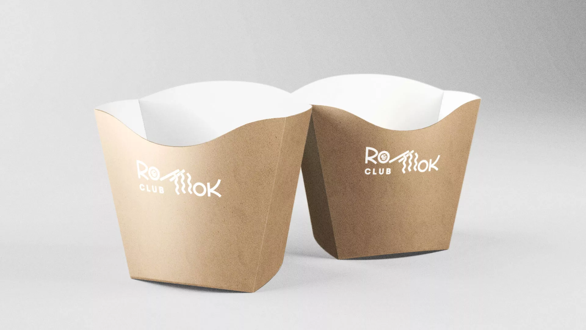 Создание логотипа суши-бара «Roll Wok Club» в Балашове