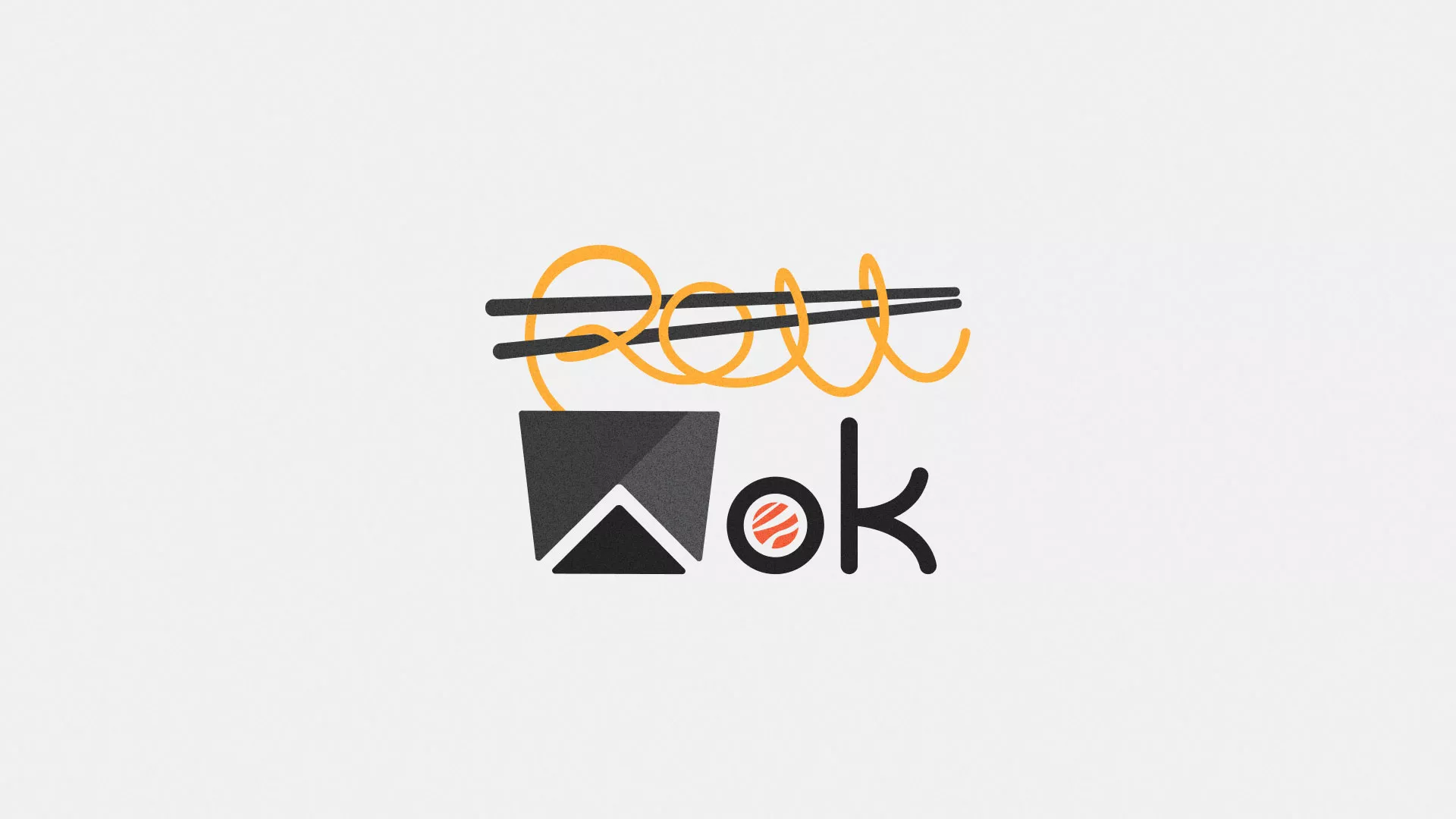 Разработка логотипа в Балашове для суши-бара «Roll Wok Club» Разработка логотипа в Балашове для суши-бара «Roll Wok Club»